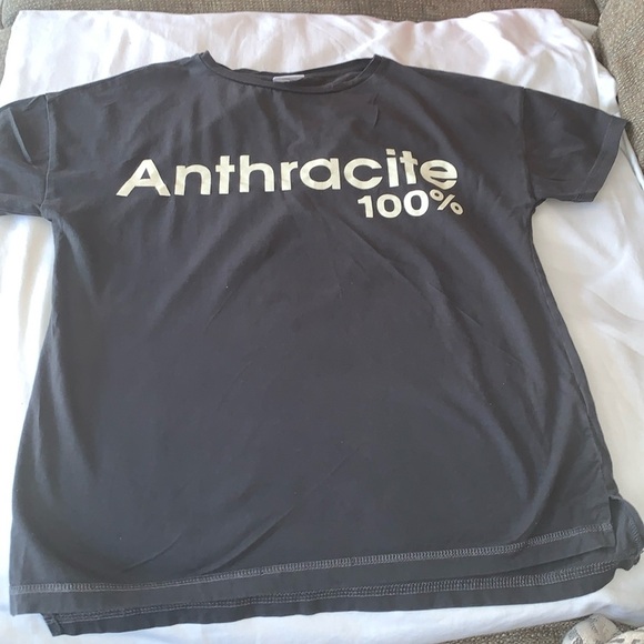 Gently Loved Zara Anthracite 100% Cotton - Picture 1 of 4